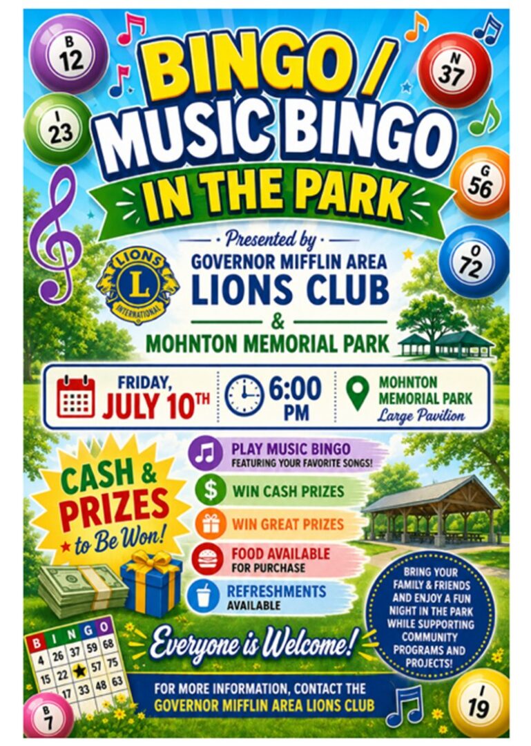 Music bingo from Lori